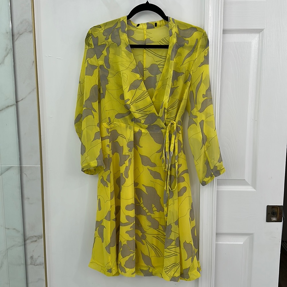 Zara Dress—yellow